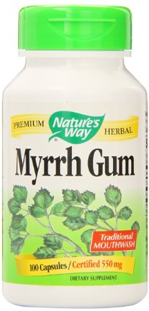 Nature's Way Myrrh Gum, 100 Capsules