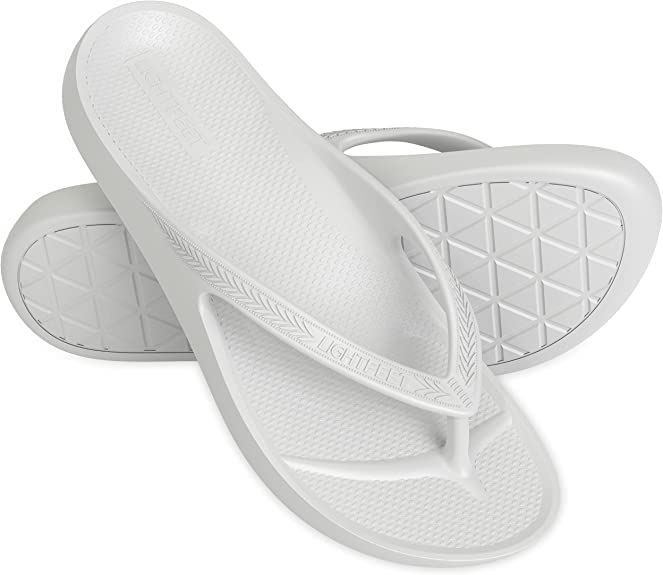 LightFeet Arch Support Flip Flops –&nbsp; Australian Podiatrists Designed FlipFlops for Women & Men Prevent Tired Aching Legs | Unisex Orthotic Plantar Fasciitis Flip Flops Made From Recycled Materials