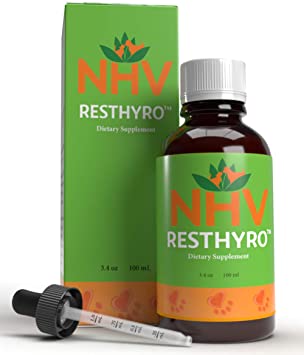 NHV Resthyro - Natural Hyperthyroidism Support for Cats, Dogs, Pets