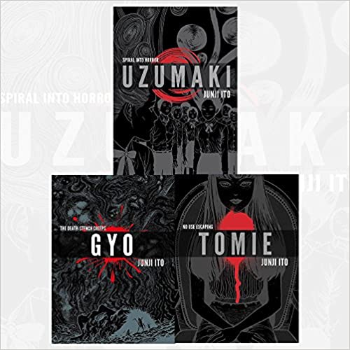 Junji Ito Collection 3 Books Bundles (UZUMAKI 3-IN-1 DLX ED HC,GYO 2IN1 DLX ED HC)