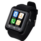 5ive U80 Bluetooth 40 Smart Wrist Wrap Watch Phone for Smartphone Android Samsung S2S3S4S5S6Note 2Note 3Note 4HTC Part Function for iPhone Black