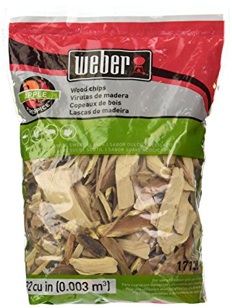 Weber-Stephen Products 17138 Apple Wood Chips, 2 lb