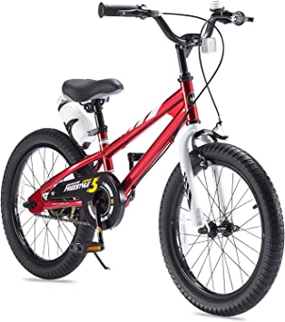 RoyalBaby Boys Girls Kids Bike BMX Freestyle 2 Hand Brakes Bicycles with Training Wheels Child Bicycle