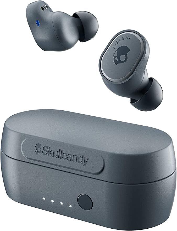 Skullcandy Sesh Evo True Wireless in-Ear Earbuds - Chill Grey