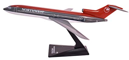 Northwest (89-03) 727-200 Airplane Miniature Model Plastic Snap-Fit 1:200 Part# ABO-72720H-006