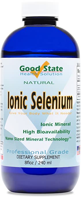 Good State | Liquid Ionic Selenium | Daily Dietary Supplement | Great for Heart Health | 96 Servings | 8 Fl oz Bottle