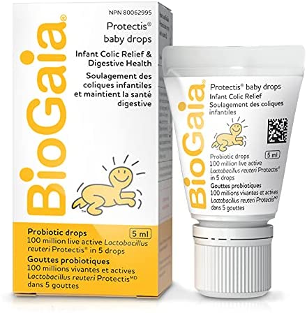 BioGaia Probiotic Baby Drops - 5mL - NEW DROPPER - for newborns, babies and toddlers