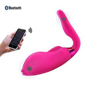 Hisionlee APP Bluetooth Wireless Remote Control Vibrator Jump Egg Smart Voice Dancing Waterproof Stronging Eggs sex Adult Toy Products For Women (Jump Egg)