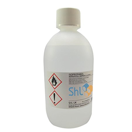SHL BRAND ISOPROPANOL IPA Isopropyl Alcohol 99.9% Pure (500ml)