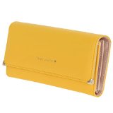 FUNOC Synthetic Leather Women Wallet Purse Credit Card Clutch holder Case