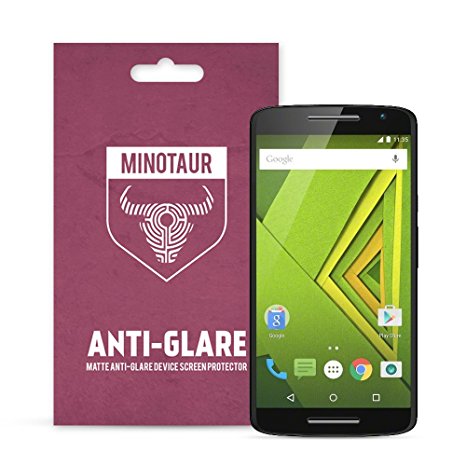 Motorola Moto X Play Screen Protector Pack, Matte Anti Glare by Minotaur (6 Screen Protectors)