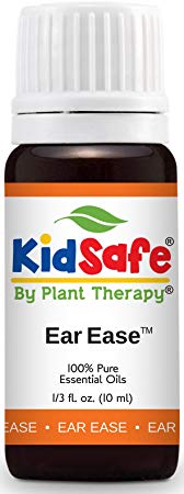 Plant Therapy KidSafe Ear Ease Synergy Essential Oil Pre-Diluted 10 mL (1/3 oz) 100% Pure, Therapeutic Grade
