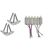 CoolplayTM MJX X600 3pcs Anti-clockwise Motors and 3pcs Clockwise Motors and 6pcs Main Gears Spare Parts for RC Quadcopter Toy