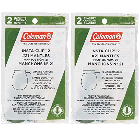 Coleman, Lantern Mantle, Package of 2