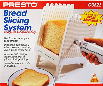 Presto Bread Slicing System with Electric Knife