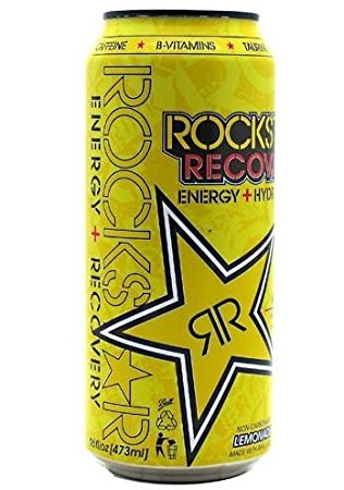 24 Pack - Rockstar Recovery Energy   Hydration - Lemonade - 16oz.