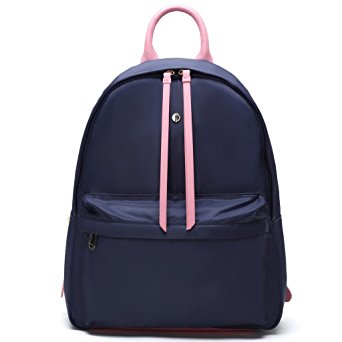 The Lovely Tote Co. Women's Lightweight Backpack with Double Pulls