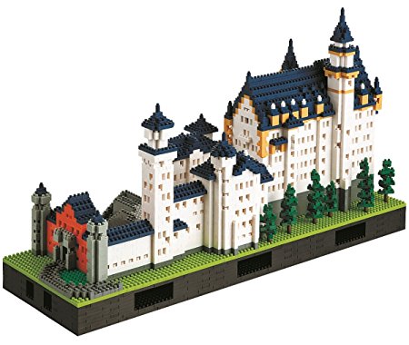 Nanoblock: Neuschwanstein Castle Deluxe Edition Set by Kawada