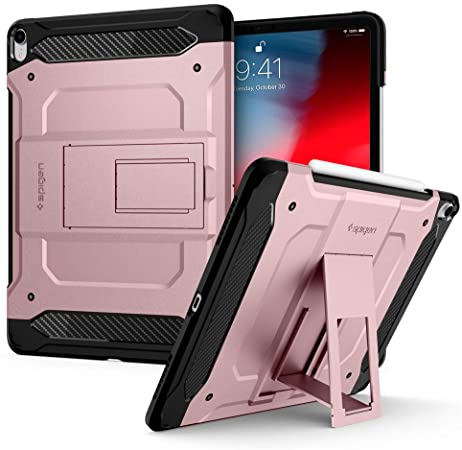 Spigen Tough Armor Tech Designed for iPad Pro 12.9 Case (2018) - Rose Gold