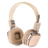 Generic Audio Bluetooth Headphones with Mic Noise Cancelling Bluetooth Made for Iphone 6s 6 6 Plus More Smartphones and Tablets with Latest CSR 40 Versionbeige