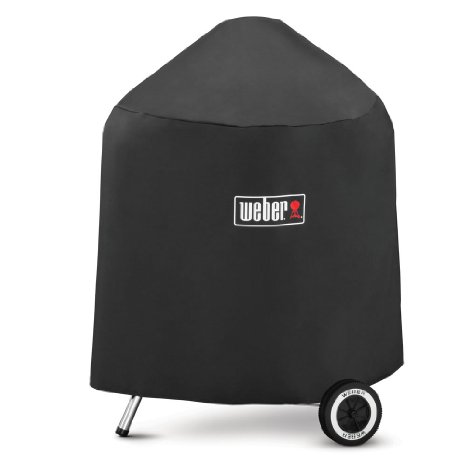 Weber 7149 Grill Cover with Storage Bag for Weber Charcoal Grills 225-Inch