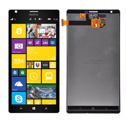 E-League(TM)100% Original Nokia Lumia 1520 LCD,LCD Display Touch Digitizer Screen Assembly Replacement for Nokia Lumia 1520 6.0 inch with Tool(original)