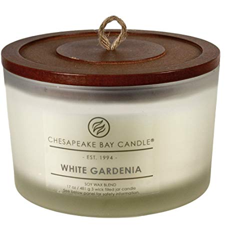 Chesapeake Bay Candle Heritage Coffee Table Scented Candle, White Gardenia
