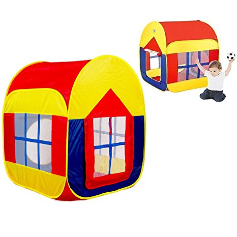 Itian Large Space Indoor and Outdoor Play Tent Children Game House Playhouse With 2-Doors (General Style)