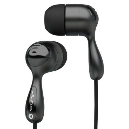 JLab JBuds J-BLK-FOIL Hi-Fi Noise-Reducing Ear Buds, Guaranteed for Life - Black