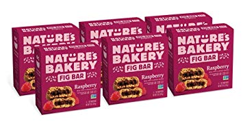 Nature's Bakery Whole Wheat Fig Bar, Vegan   Non-GMO, Raspberry (36 Count), Packaging May Vary