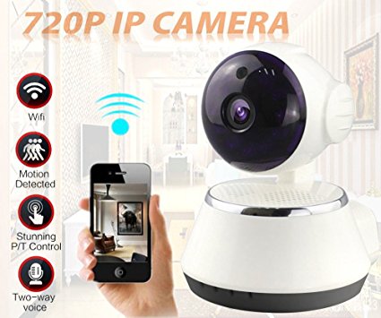 Baby Monitor,Ounice Wireless 720P Pan Tilt Network Security Surveillance CCTV IP Camera Night Vision WiFi Webcam