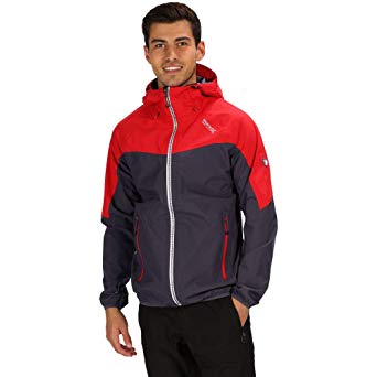 Regatta Men's Imber Iv Waterproof and Breathable Lightweight Hooded Active Hiking Shell Jacket