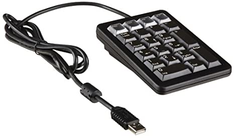 Cherry G84-4700LUCUS-2 Corded USB Mechanical ML Programable Keypad,Black