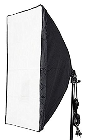 Neewer® 50cmx70cm/20"x28" Wired Studio Softbox Diffuser with E27 Socket for fluorescent Bulb Lamp