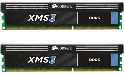 Corsair CMX8GX3M2A1600C11 XMS3 8GB (2x4GB) DDR3 1600 MHZ (PC3 12800) Desktop Memory 1.5V