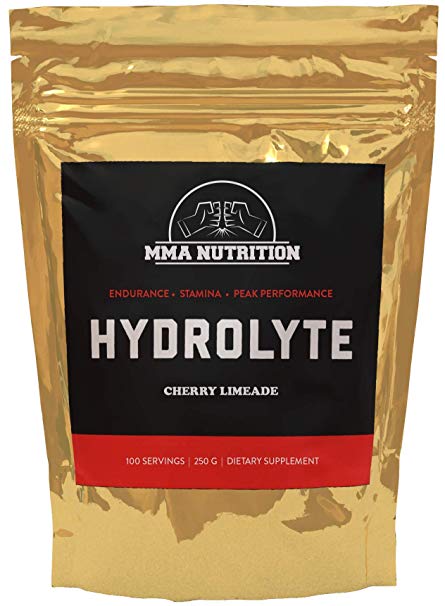 Hydrolyte Cherry Limeade - Sugar Free Electrolyte Powder with Magnesium, Potassium and Sodium - Boost Endurance and Reduce Fatigue with This Electrolyte Supplement - 100 Servings - Maximum Hydration