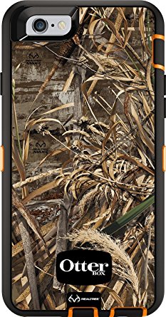 OtterBox iPhone 6 ONLY Case - Defender Series, Retail Packaging - Max 5 Blaze (Blaze Orange/Black/Max 5 Design) (4.7 inch)