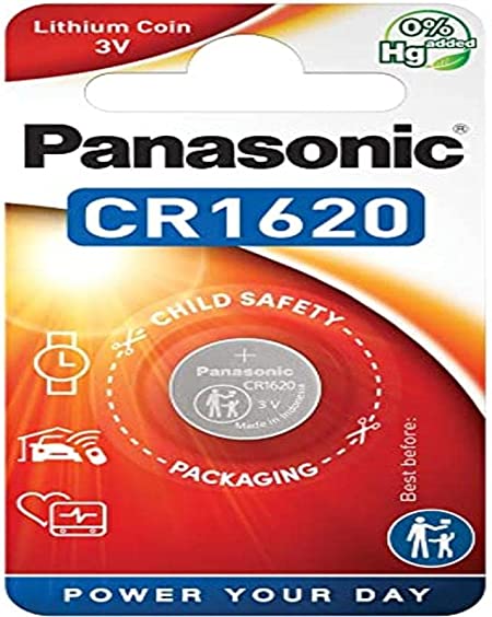 Panasonic Specialist Lithium Coin Batteries X 1 Cr1620L