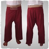 Tall Yoga Pants with Extra Long Length Ethically Created Thai Fishermans Design with Pocket for Pilates Bikram Mens and Womens Multifit Sizes XL XXL XXXL Plus Size Loose Fit