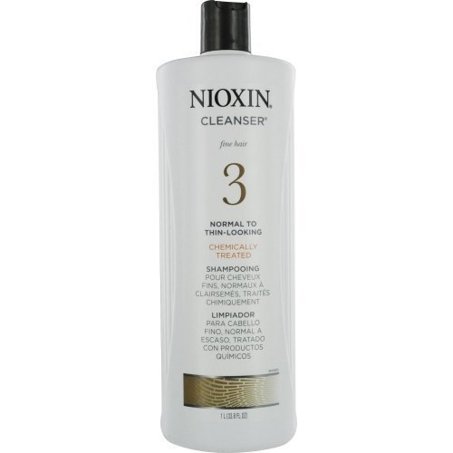 Nioxin System 3 Cleanser Fine To Normal Treated Hair 33.8 oz