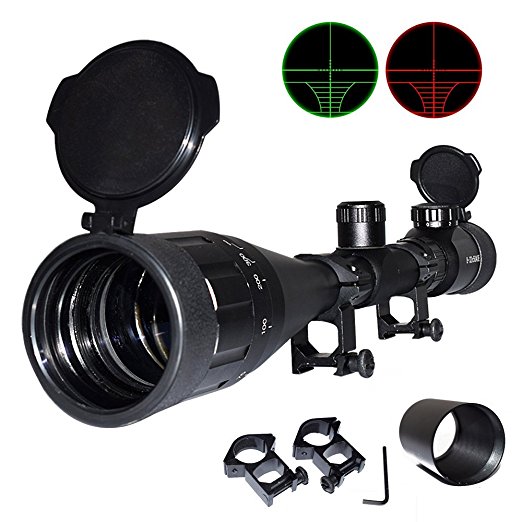 [UPDATE] Feyachi Tactical 8-32x50 AOEG Rifle Scope for Hunting Dual Red & Green Illuminated Optics Weaver/P-i-c-a-t-i-n-n-y scope