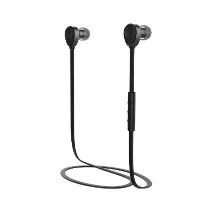 Gshine SiRen HG-801 Mini Lightweight Bluetooth 40 Stereo Wireless Sport Headphones with MicrophoneBlack