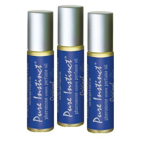 Pure Instinct Roll on 3 Pack - Pheromone Infused Perfume/cologne