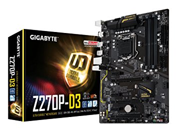 GIGABYTE GA-Z270P-D3 LGA1151 Intel Z270 2-Way Crossfire ATX DDR4 Motherboard Motherboards GA-Z270P-D3