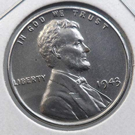 1943 U.S. Lincoln "Steel" Cent
