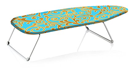 Perilla Mini-B Portable Table Top Ironing Board with Folding Legs, 12 by 30"