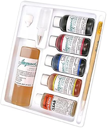 Jacquard Silk Painting Kit with Gutta Resist