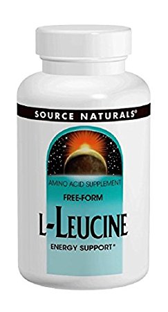 Source Naturals L-Leucine, 500mg, 240 Capsules