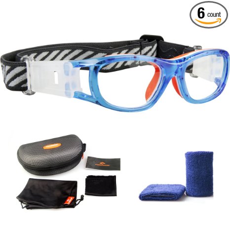 Ponosoon Sports goggles for KIDS for basketball football volleyball1812