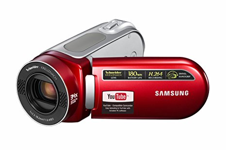 Samsung SC-MX20 Flash Memory Camcorder w/34x Optical Zoom (Red)